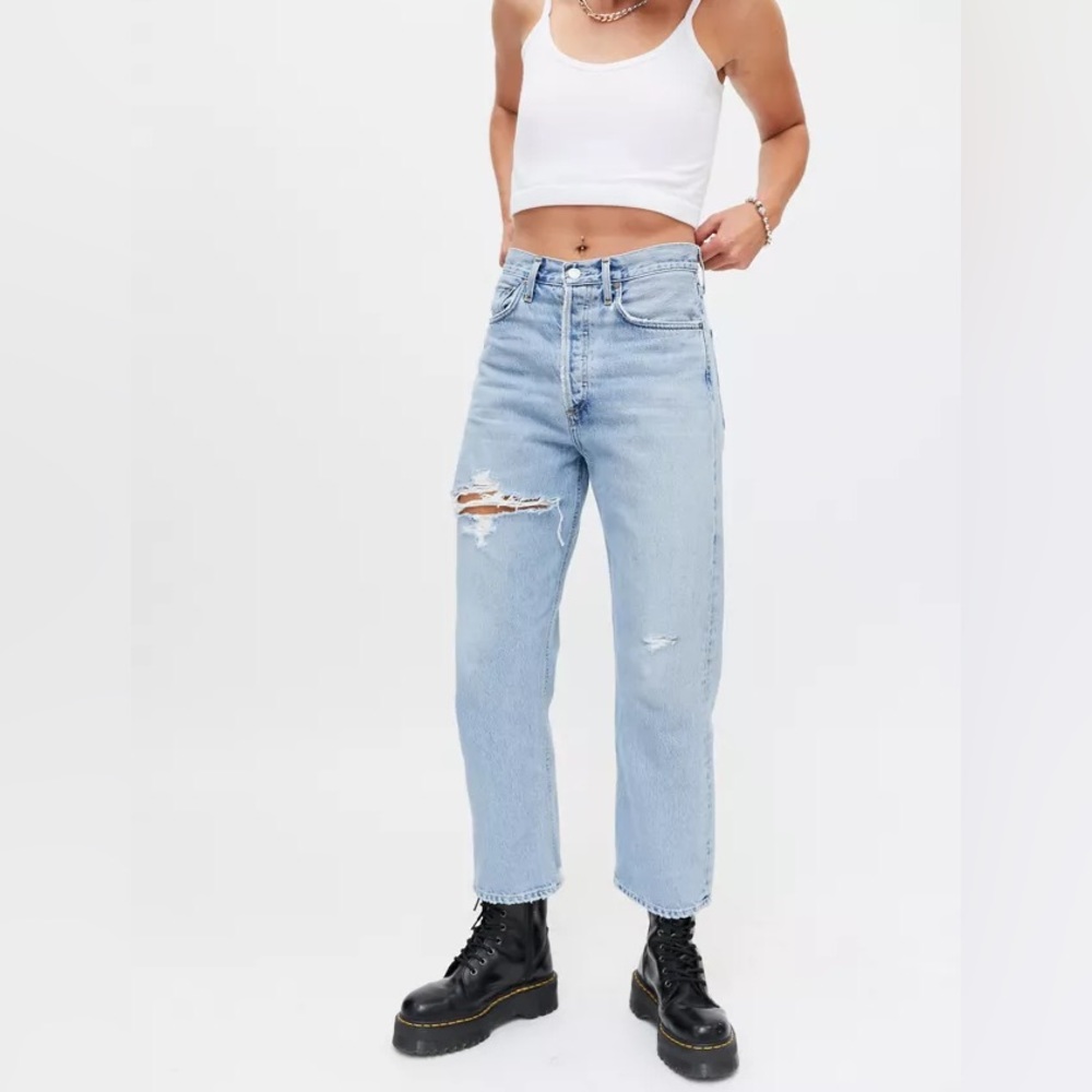 Agolde 90s crop in Echo